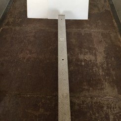 Flagstang sokkel i beton til 9-10 m flagstang          