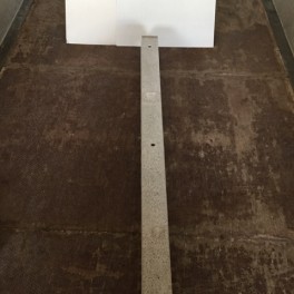 Flagstang sokkel i beton til 11-12 m flagstang          
